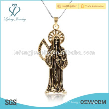Factory design cool gold plated stainless steel bleach pendant for young men